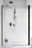 Radaway Nes Black Dws drzwi wnękowe 110cm prawe szkło przejrzyste 10028110-54-01R